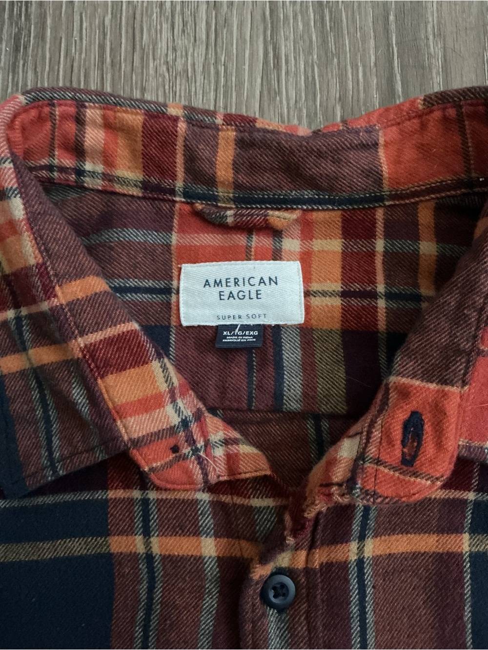 Plaid Button-Up Shirt - Picture 5 of 9